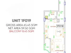 Prodej bytu 1+kk, Taqah, Omán, 65 m2