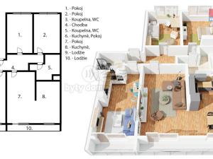 Prodej bytu 4+kk, Praha - Malešice, Niederleho, 92 m2