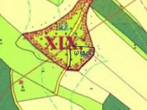 Dražba zahrady, Heřmanova Huť, 1100 m2