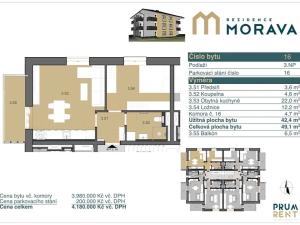 Prodej bytu 2+kk, Zábřeh, Leštinská, 42 m2