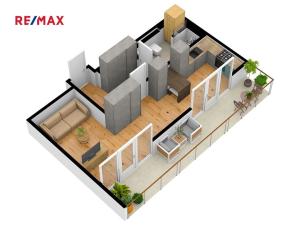 Prodej bytu 1+kk, Praha - Libeň, náměstí Dr. Václava Holého, 29 m2