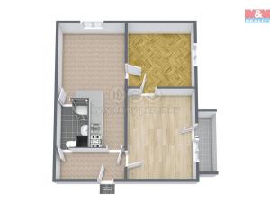 Prodej bytu 2+1, Chodov, Poděbradova, 56 m2