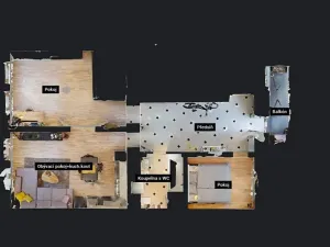 Pronájem bytu 3+kk, Brno, Körnerova, 78 m2