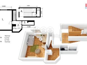 Prodej bytu 4+kk, České Budějovice - České Budějovice 3, B. Smetany, 142 m2
