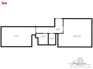 Pronájem bytu 2+kk, Praha - Vršovice, Orelská, 60 m2