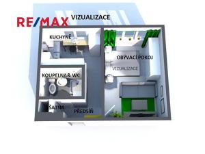 Prodej bytu 1+1, Havířov, Osvoboditelů, 32 m2