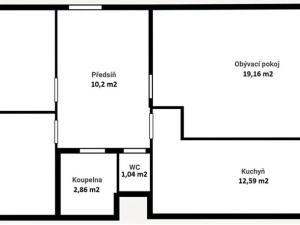 Prodej bytu 3+1, Český Brod, Na Cihelně, 70 m2