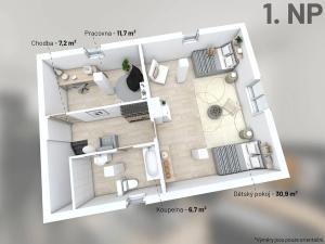 Prodej rodinného domu, Vinařice, V. ulice, 150 m2