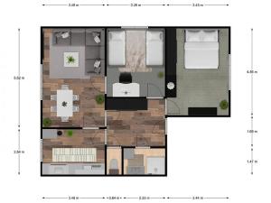 Prodej bytu 3+1, Hostouň, 95 m2