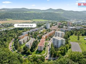 Prodej bytu 3+1, Ústí nad Labem - Krásné Březno, Obvodová, 78 m2