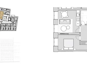 Prodej bytu 2+kk, Praha - Nové Město, Žitná, 45 m2