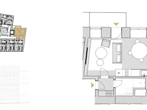 Prodej bytu 1+kk, Praha - Nové Město, Školská, 31 m2