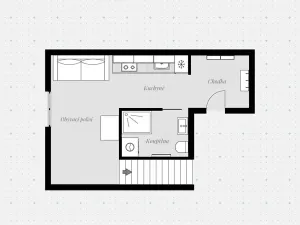 Prodej bytu 2+kk, České Budějovice, Nádražní, 40 m2