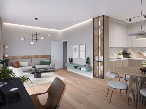 Prodej bytu 4+kk, Praha - Vysočany, Kaliberové, 107 m2