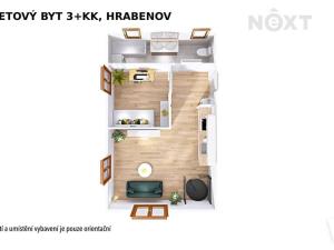 Prodej bytu 3+kk, Ruda nad Moravou, 63 m2