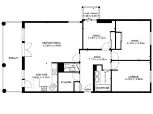Prodej bytu 4+kk, Praha - Dejvice, Paťanka, 118 m2