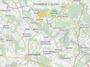 Prodej louky, Rušinov, 1259 m2