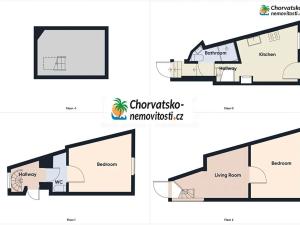 Prodej rodinného domu, Novi Vinodolski, Chorvatsko, 54 m2