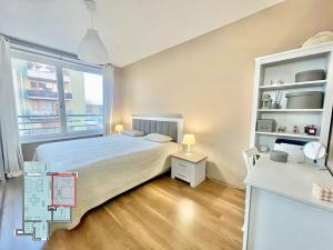 Pronájem bytu 2+kk, Praha - Vysočany, Modrého, 54 m2