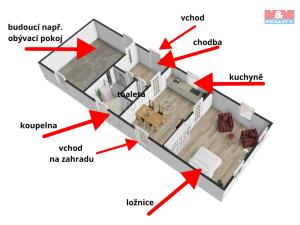 Prodej rodinného domu, Havlíčkův Brod - Jilemník, 71 m2