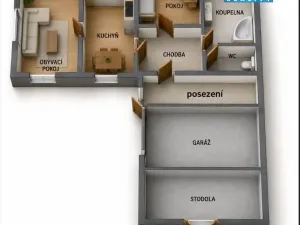 Prodej rodinného domu, Novosedly, 90 m2