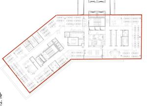 Pronájem kanceláře, Praha - Libeň, Českomoravská, 940 m2