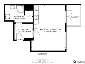 Pronájem bytu 1+kk, Praha - Chodov, Šternovská, 33 m2