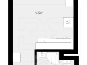 Pronájem bytu 1+kk, Prachatice, nám. Přátelství, 21 m2