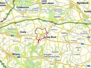 Pronájem bytu 2+kk, Český Brod, 28. října, 47 m2