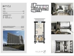 Prodej bytu 1+kk, Jihlava, Okružní, 46 m2