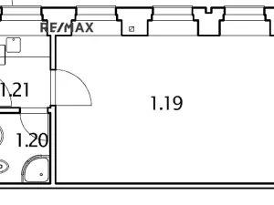 Pronájem kanceláře, Praha - Nové Město, Hybernská, 33 m2