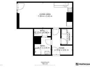 Pronájem bytu 1+kk, Praha - Žižkov, Olšanská, 43 m2