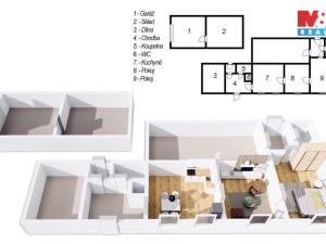 Prodej rodinného domu, Javorník, 60 m2