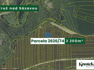 Prodej podílu pole, Zruč nad Sázavou, 21150 m2