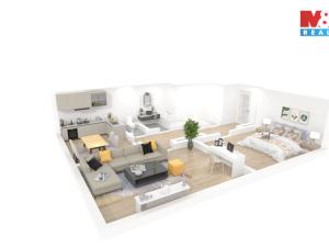 Pronájem bytu 2+1, Rokycany - Nové Město, Barákova, 64 m2