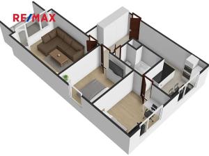 Prodej bytu 3+1, Mariánské Lázně, Hroznatova, 59 m2