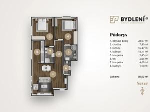 Prodej bytu 3+kk, Teplice, U Nových lázní, 96 m2