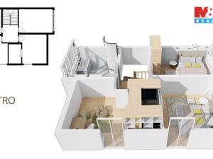 Prodej rodinného domu, Vykáň, 122 m2