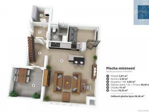 Prodej bytu 2+kk, Šestajovice, Komenského, 106 m2