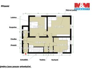 Prodej rodinného domu, Velká Hleďsebe, Pohraniční stráže, 153 m2