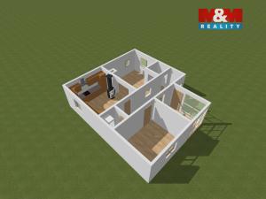 Prodej chaty, Stod, Střelická, 55 m2