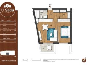 Prodej bytu 2+kk, Hradec Králové, Na Střezině, 53 m2