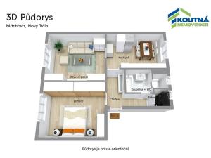 Prodej bytu 2+1, Nový Jičín, Máchova, 63 m2