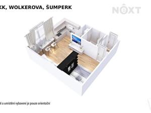 Prodej bytu 1+kk, Šumperk, Wolkerova, 21 m2