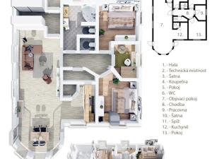 Prodej rodinného domu, Hluboš, 130 m2