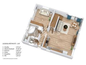 Prodej rodinného domu, Hradištko, Budákov, 160 m2