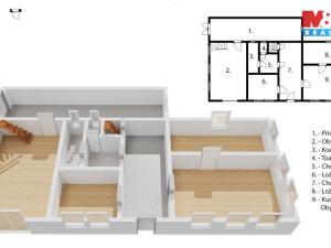 Prodej rodinného domu, Dolní Lánov, 164 m2