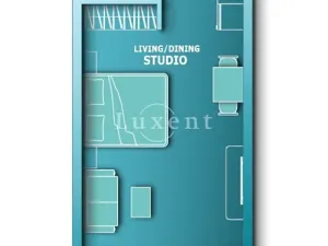 Prodej bytu 1+kk, Dubaj, Spojené arabské emiráty, 43 m2