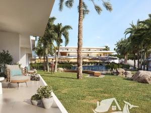 Prodej bytu 1+kk, Agios Amvrosios Keryneias, Kypr, 38 m2