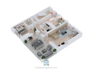 Prodej bytu 3+kk, Nebovidy, 76 m2